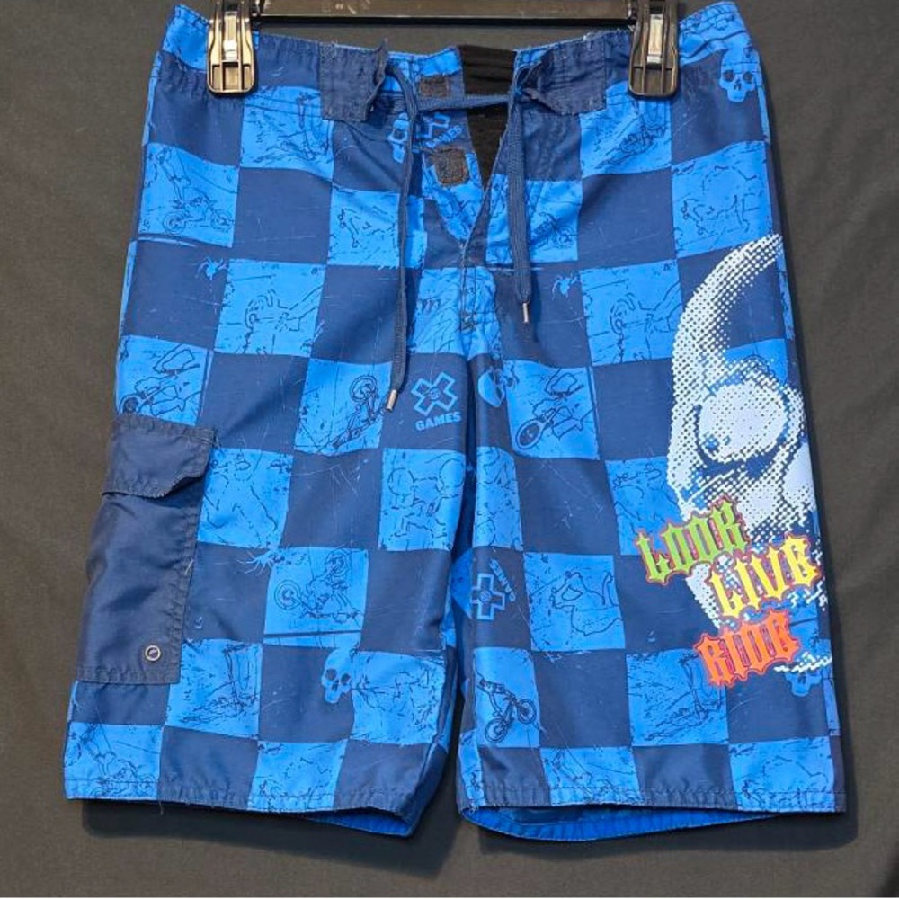 Blue Kids Shorts